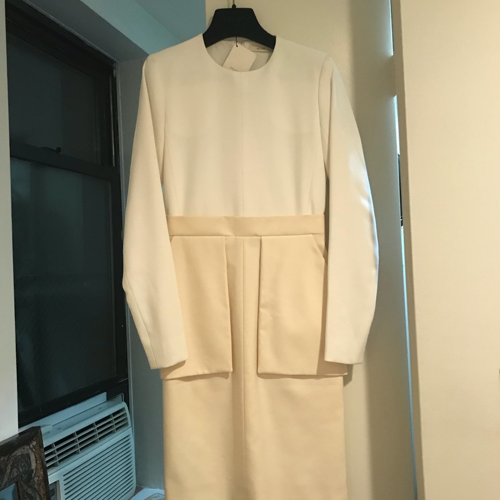 Celine Size 36 Long Sleeve Cocktail Dress